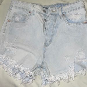High Rise Wild Fable Jean Shorts